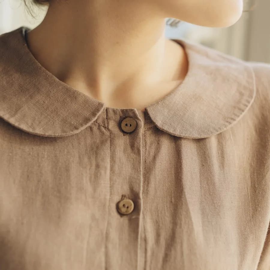 Blusa de Linho Bege